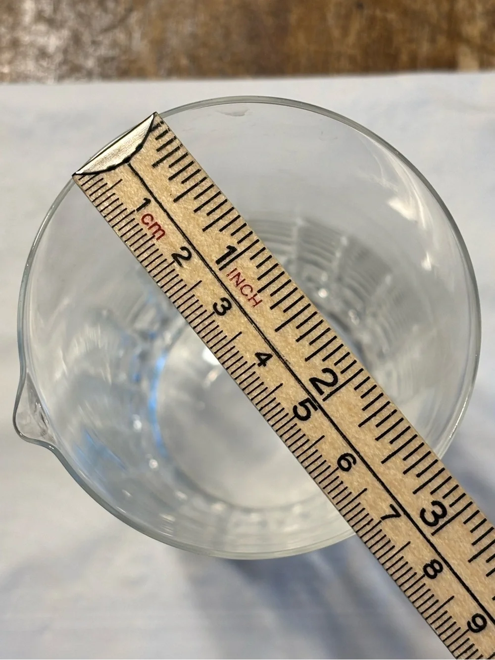 Crystal cocktail mixing glass bar mixer mixing beaker diamond cut